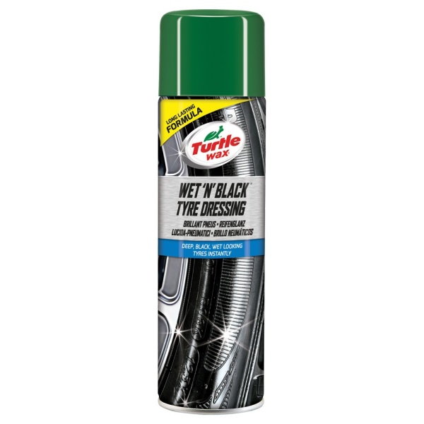 Turtle Wax Spray Curatat Anvelope Wet'N'Black Tyre Dressing 500ML TW FG7640